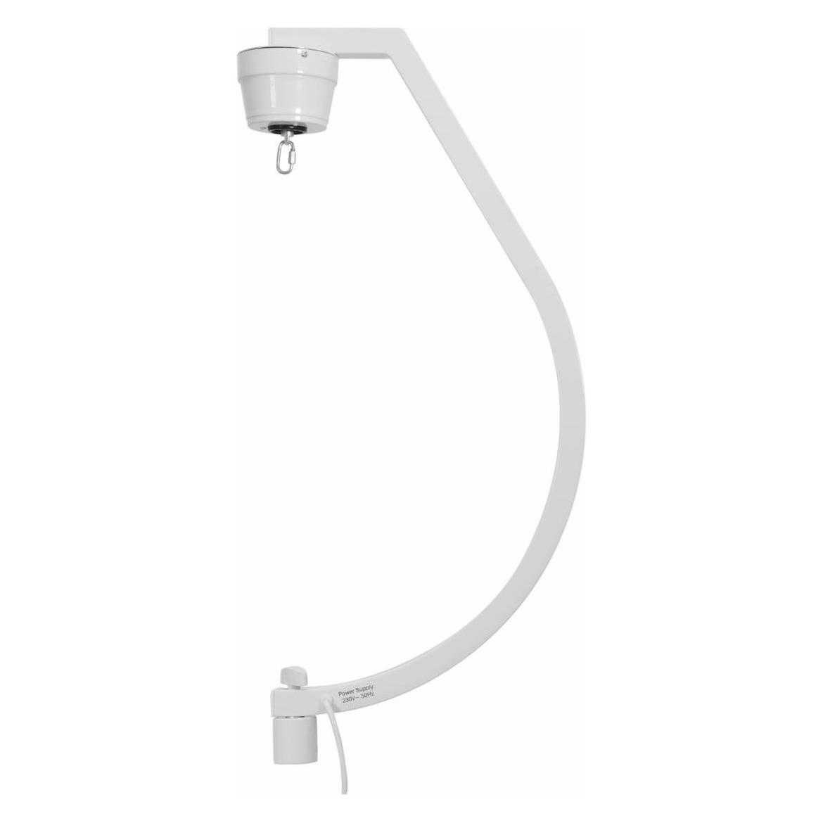 Eurolite Stativhalterung mit Motor für Spiegelkugeln bis zu 50cm ws + Schnellverbindungsglied (50 cm) (50301025)