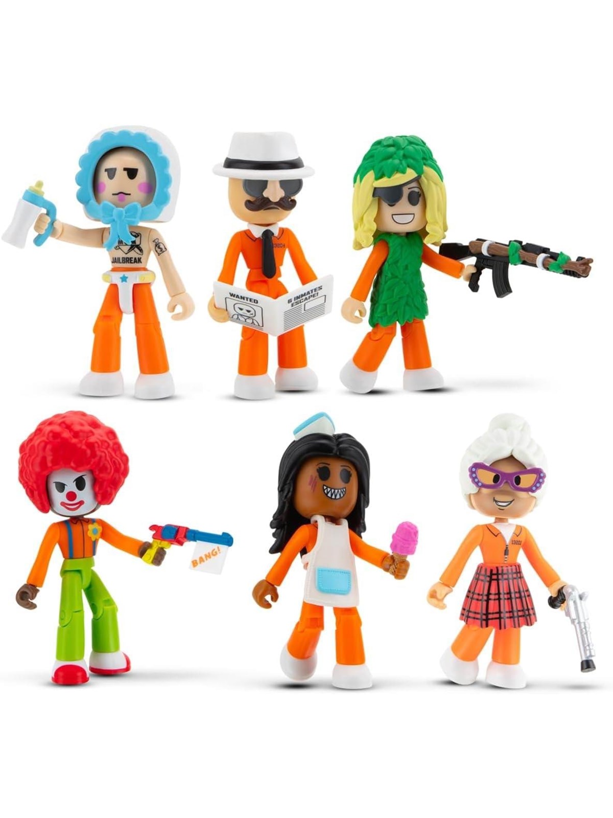 Jazwares DEVSeries - Multipack - Jail Break Hiding in Plain Sight 7cm