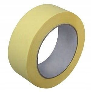 KAEM Maskeertape Geel, Breedte: 2,5 cm, Lengte: 33 m