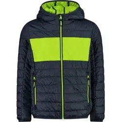 CMP Kinder Jacke KID JACKET FIX HOOD, Größe 110 in Schwarz Schwarz