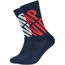 2er Pack Camp David Cushioned Short Tennissocken Herren 3210 - salsa 43-46