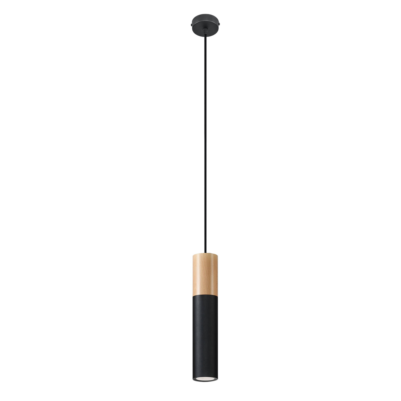 Zwarte hanglamp model PABLO