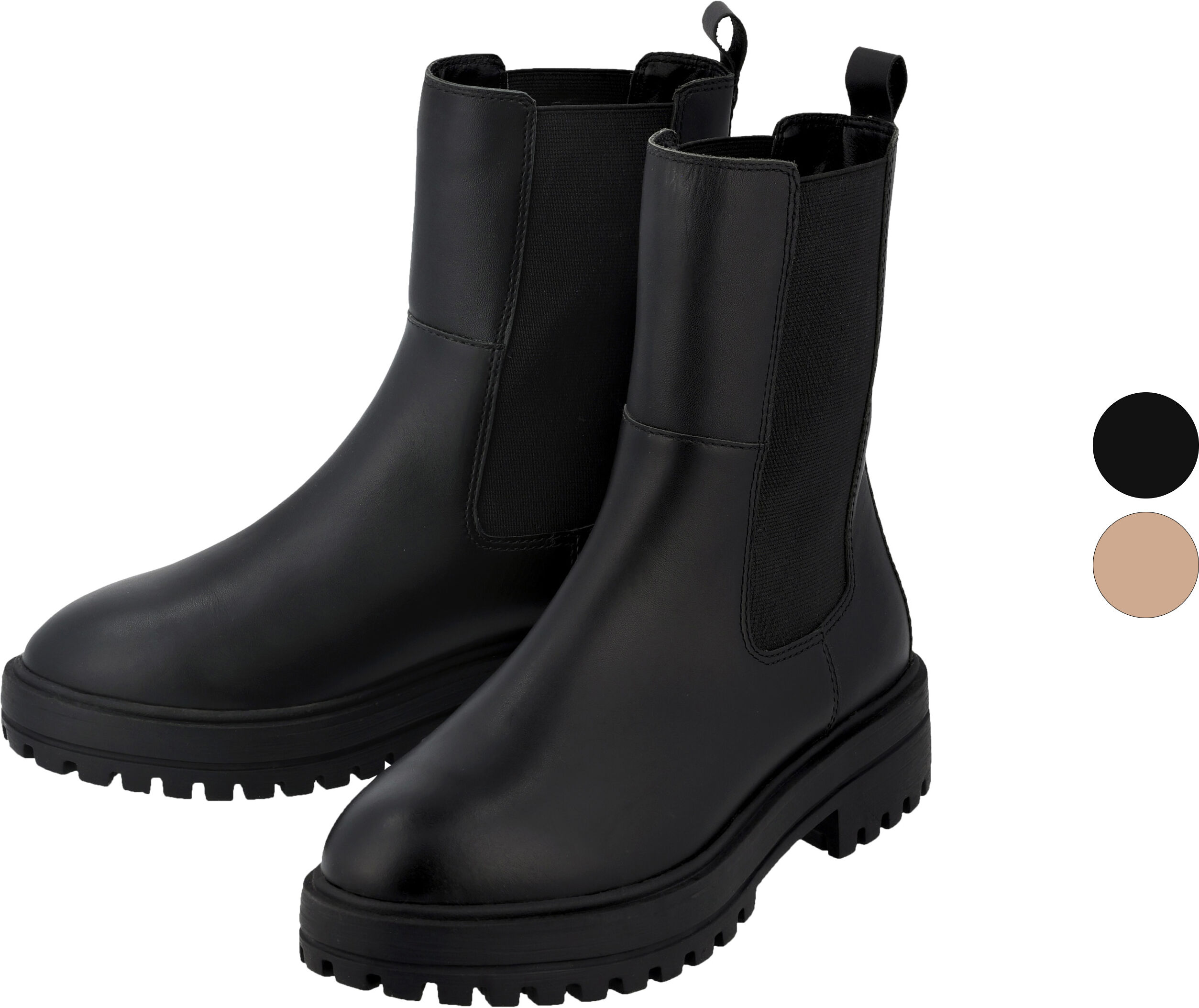 ESMARA® Damen Lederstiefeletten