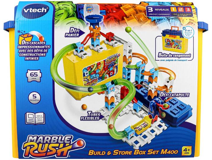 Vtech Marble Rush - Build & Store Box Set 4+ Jahre