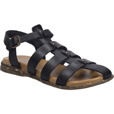 Sandale JOSEF SEIBEL "Fabricia 04, schwarz", Damen, Gr. 41, schwarz, Obermaterial: 100% Rindsleder Leather cow., Schuhe Sandale