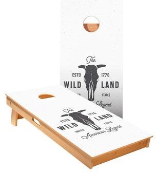 Skip's Garage Wild Land Cornhole Boards