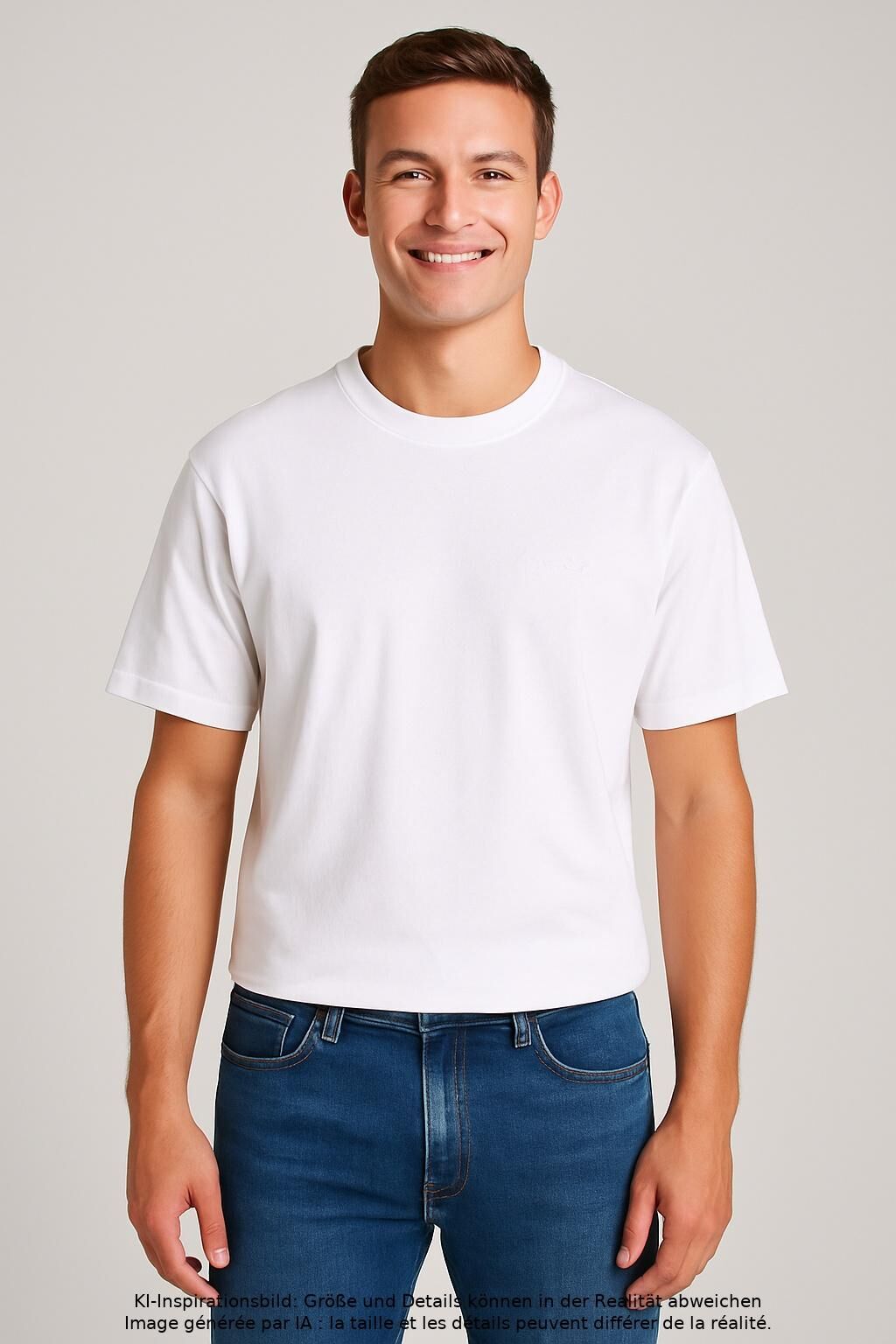 Phillip Lim Herren T-Shirt, Weiß, Gr. XS, Baumwolle / Elasthan - Second Hand
