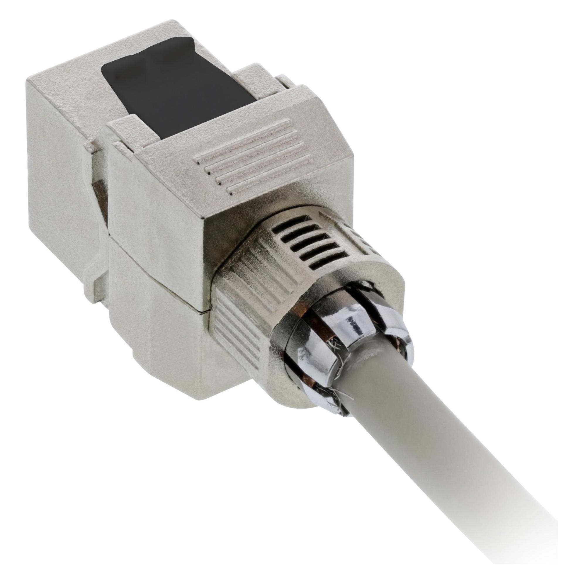 InLine Keystone RJ45 Buchse (Keystone Modul) (76202G)