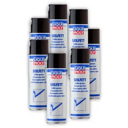 7x Schmiermittel LIQUI MOLY 6135 Seilfett Korrosionsschutz Unterbodenschutz 500ml