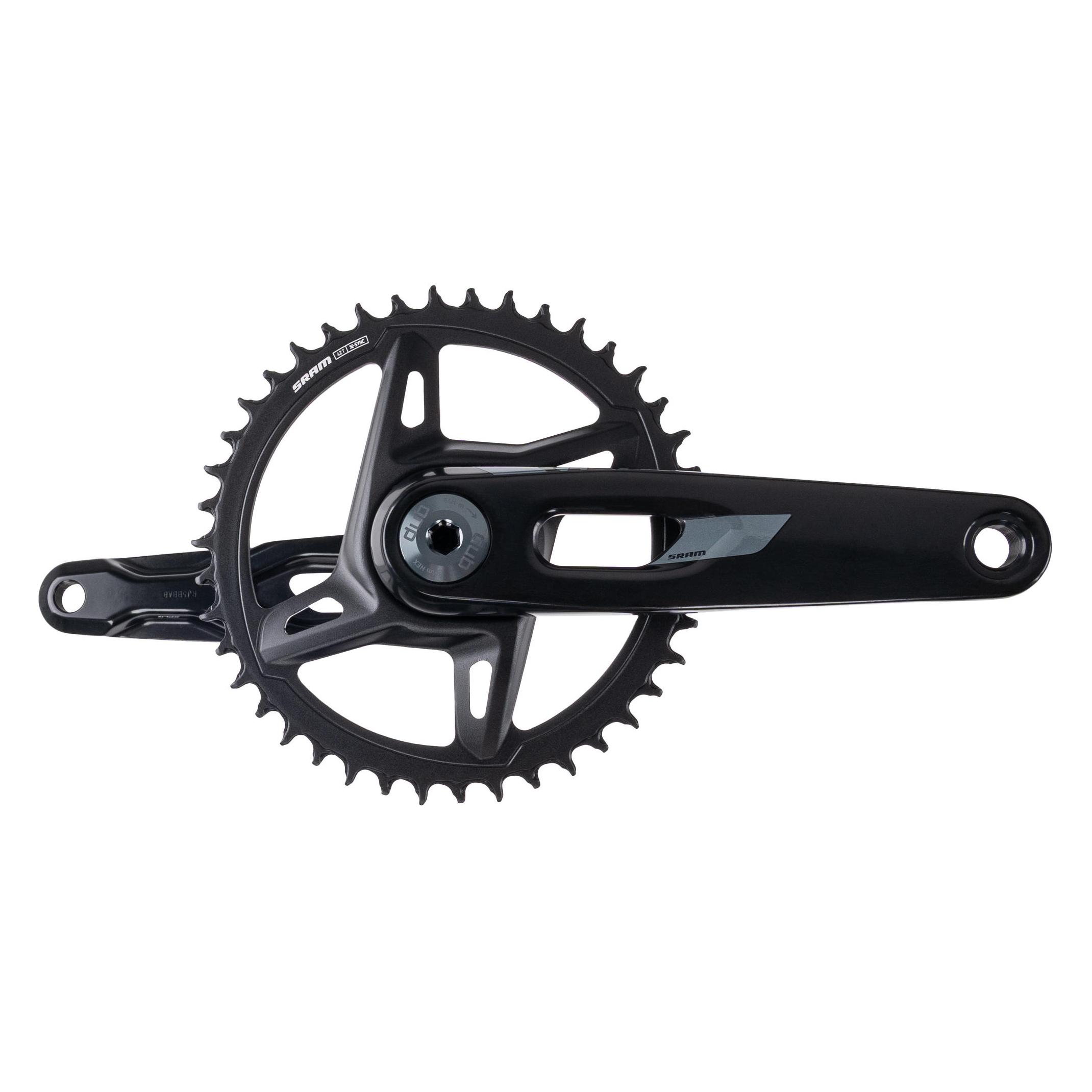 Sram Rival E1 XPLR Wide DUB DM 1x13-fach Powermeter Kurbelgarnitur (170 mm) (00.6118.743.003)