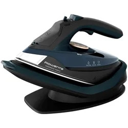 Rowenta DE6725D1, Bügeleisen, Schwarz, Blau