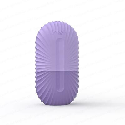 Inspired Living GlowFreeze Ice Facial Roller Cooling Ice Roller For Face, Puffiness Relief & Skin Contouring Tool purple