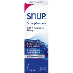 SNUP Schnupfenspray 0,05% Nasenspray 10 ml