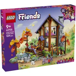 LEGO® FRIENDS 42705 Gemütliche Hütte im Herbstwald, mehrfarbig