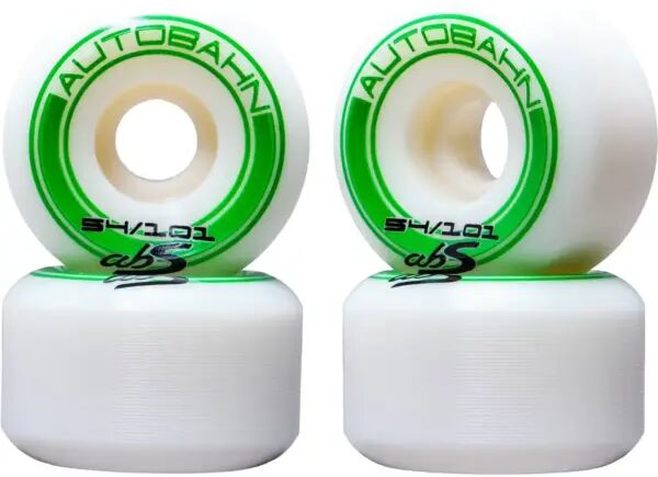Skateboard Rollen Autobahn GT1 Wide Body 101A 4 Stk. (54mm - Weiß)