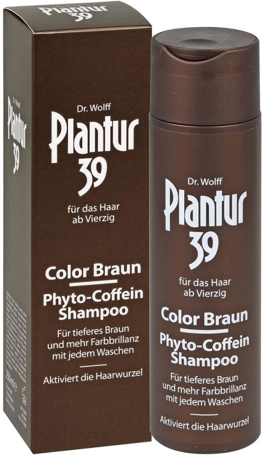 Plantur 39 Color Braun Phyto-coffein-shampoo 250ml