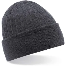 Beechfield Unisex Thinsulate Strickmütze Beanie B447 dark graphite one size