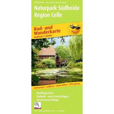 Publicpress Rad- und Wanderkarte Naturpark Südheide, Region Celle 1:50.000, Sonstige von , KOMPASS Freytag & Berndt, 978-3-7473-0133-3