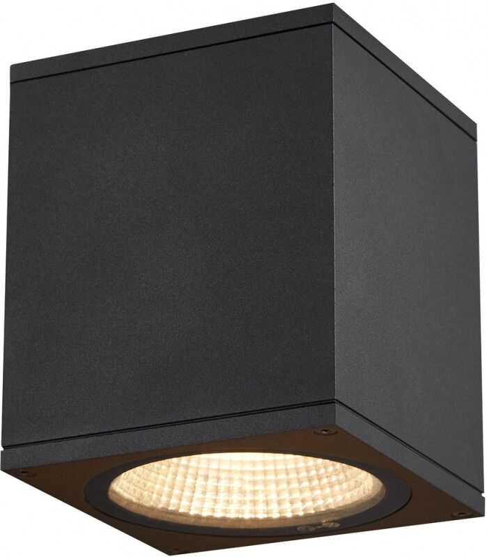 Slv Enola Square M, Outdoor Led Deckenaufbauleuchte Anthrazit - Stand-, Wand- Und Deckenleuchten (Outdoor)