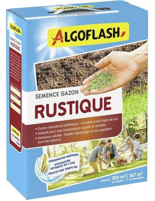 Algoflash Rasenzaden Rustique Naturasol, 2,5 kg