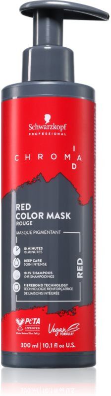 Schwarzkopf Professional Chroma ID Color Mask intensive Farbmaske für das Haar Farbton Red 300 ml