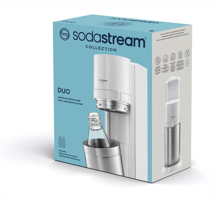 SODASTREAM Duo-bianco/acciaio