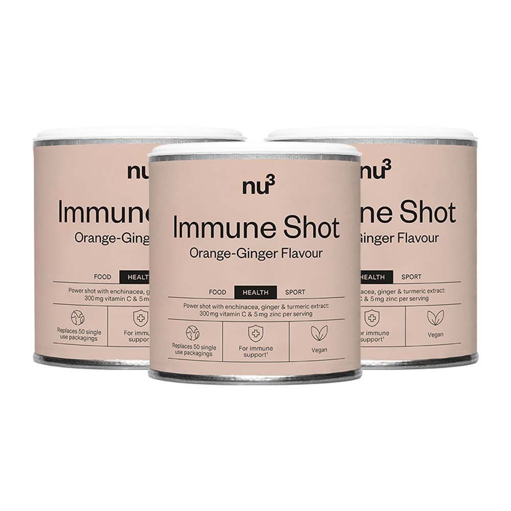 nu3 Premium Immune Shot 3er-Set 3x150 g Pulver