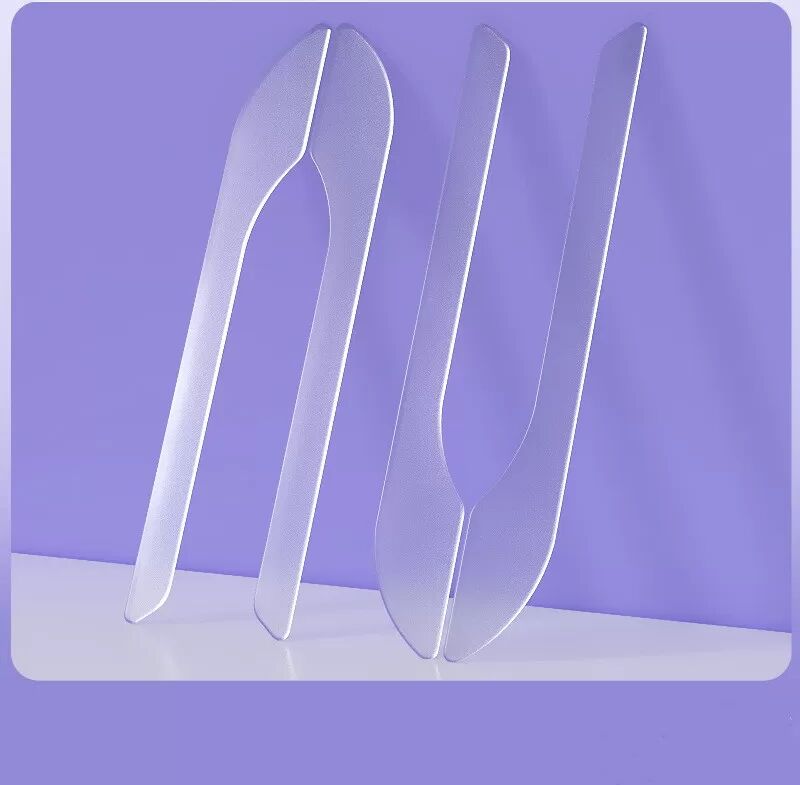 INF 4-teilige kratzfeste Türgriff-Schutzaufkleber für Tesla Model 3/Y Transparent
