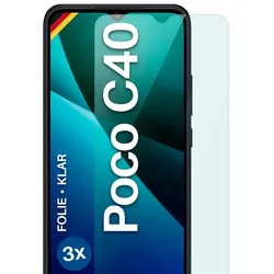 moex FlexProtect Poco C40 Schutzfolie Klar