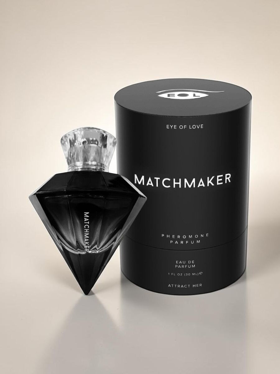 Eye Of Love Matchmaker Black Diamond Homme - Parfum aux Phéromones - Attract Her - 30 ml