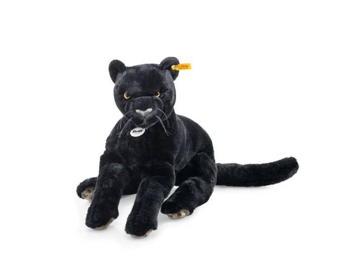 Steiff Kuscheltier Steiff Nero Schlenker Panther, schwarz, 40 cm