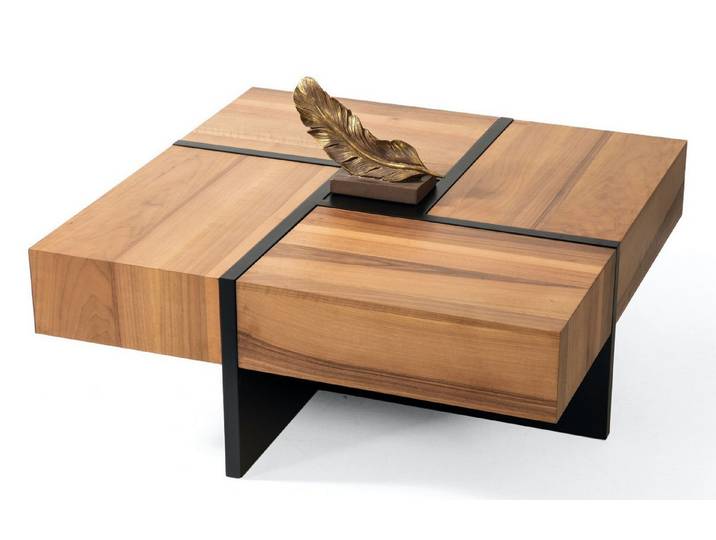 JulietHome Wohnzimmertisch Puma (Set, 1 Tisch), Integrierter Stauraum