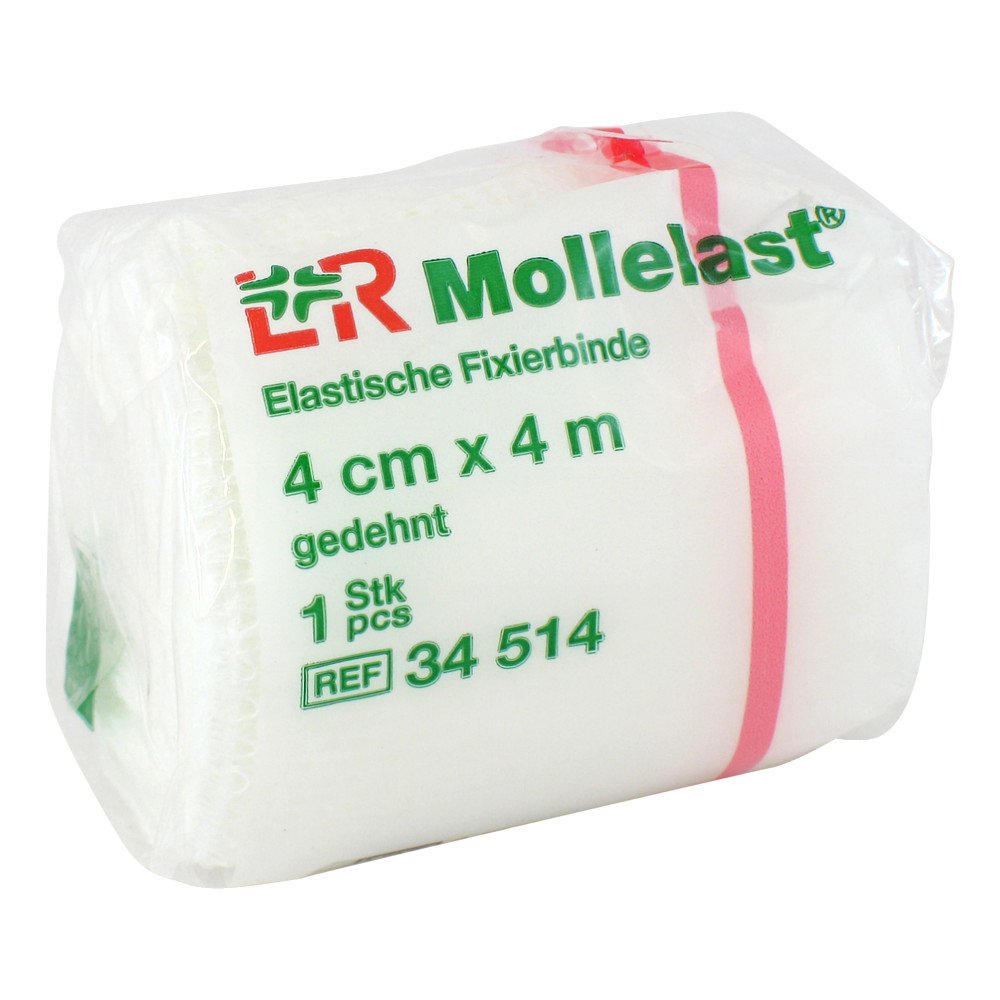 Lohmann & Rauscher GmbH & Co.KG Mollelast Binden 4 cmx4 m weiss 04781477