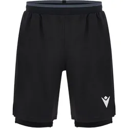 Macron, Herren, Sporthose, Matias II (M), Schwarz