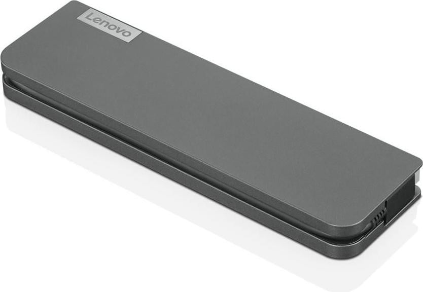 Lenovo USB-C Mini Dock Grijs met USB 3.2 Gen 1 en 3,5 mm aansluiting