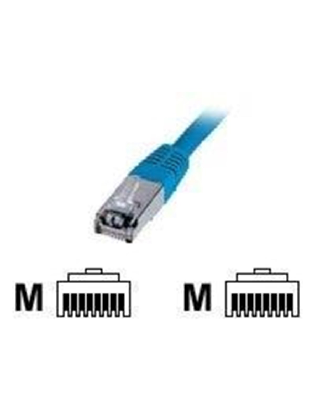 DIGITUS Premium - patch cable - 3 m - blue - Blau - 3m