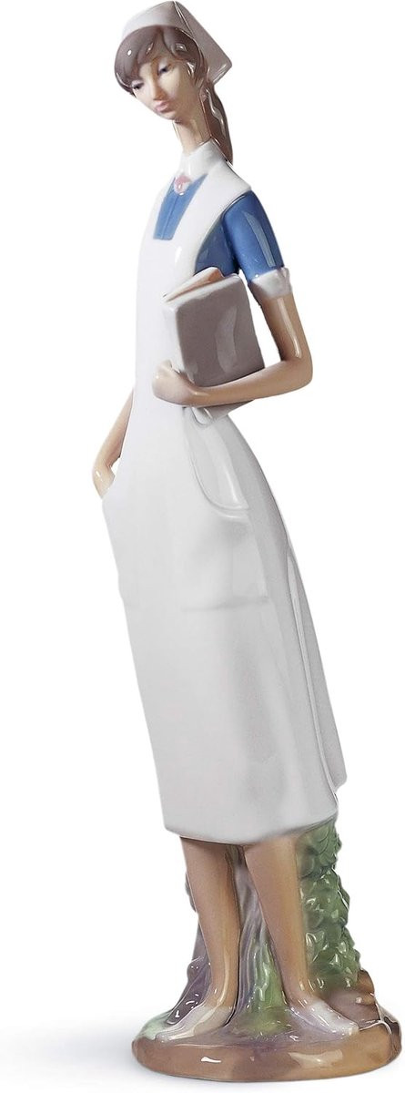 Handgemaakt Porseleinen Figuur Decoratief Beeldje Zwart Goud Hoogte: 36 cm