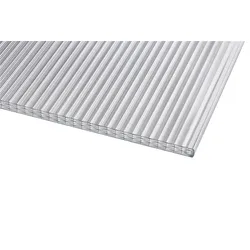 Doppelstegplatten 25 mm Weiß Opal – Sun Stop Polycarbonat - Hitze reduzierend 980 x 2500