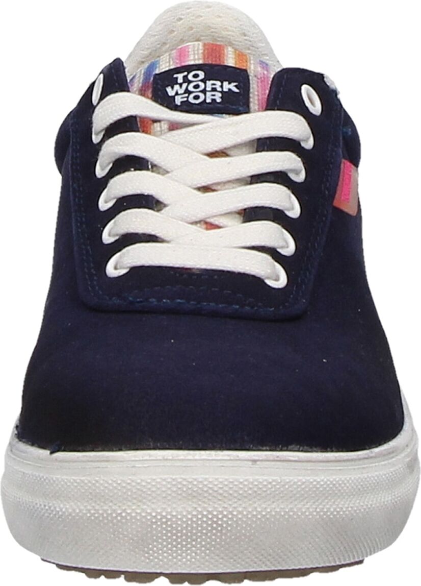 Sicherheitsschuh TOWORKFOR "Bahnhofstraße" Gr. 35, blau (dunkelblau), 35, Obermaterial: 100% sonstige Fasern AF., Schuhe, Sicherheitsschuh