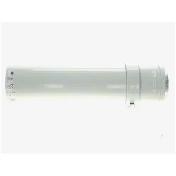 Buderus Rohr konzentrisch kürzbar DN 80/125, Länge 500mm, 01 7736701243