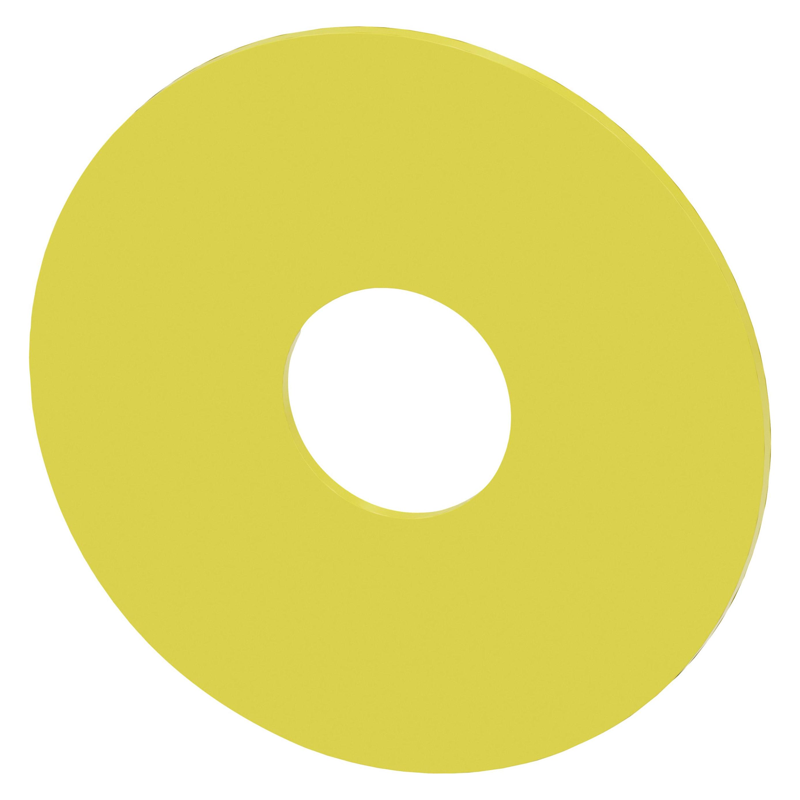 Siemens Backing Plate For Em. Stop Yellow (3SU1900-0BB31-0AA0)