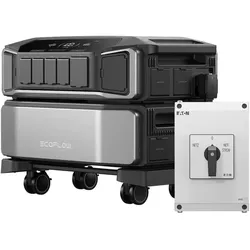 EcoFlow DELTA Pro Ultra Powerstation - DELTA Pro Ultra + manueller Transferschalter