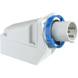 Schneider Electric 81591 WandgeräteCEE Stecker, 125A, 3p+E, 200-250 V AC, IP67