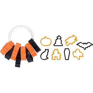 Tescoma Ausstechformen DELICIA, Set, Halloween, aus Kunststoff, verschiedene Formen, 9-teilig