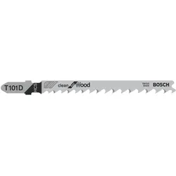 Bosch 5x Stichsägeblatt T 101 D Clean for Wood - 2608630032