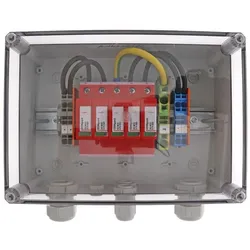 Dehn 900921 GAK im Gehäuse IP65 f. PV-Anl. 2MPPT und je 1 String b. 1100V DC DCU 2 YPV 1100 2M 1S DCU2YPV11002M1S
