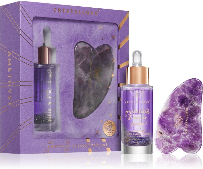 Crystallove Crystalized Amethyst Set skin care set