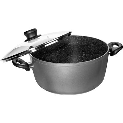 Kochtopf STONELINE, schwarz, Ø:28cm, Töpfe, Kochtopf, Induktion