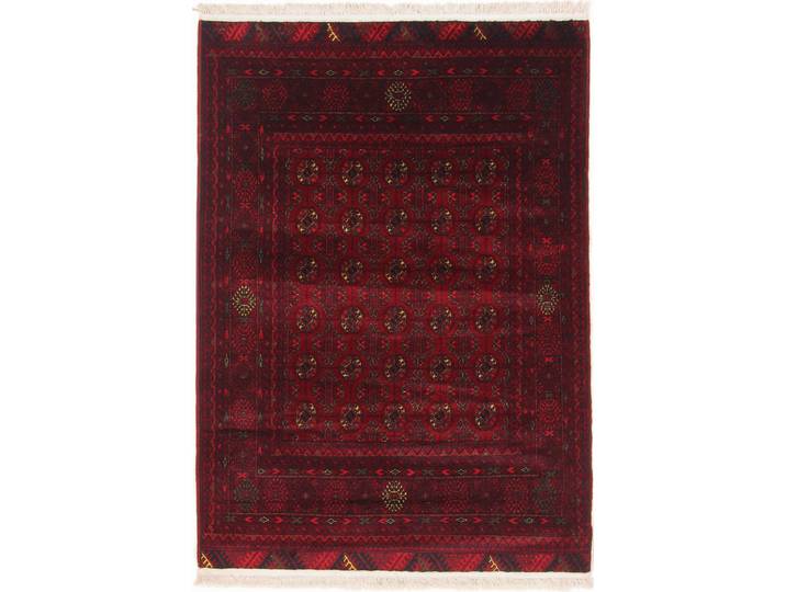 Khal Mohammadi Teppich 99x144 Handgeknüpft Orientteppich Wolle