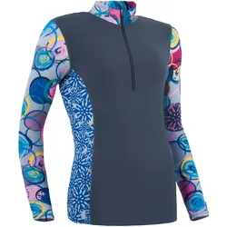 Freisein, Damen, Funktionsunterhose, TwistedIceFlakes (L), Grau